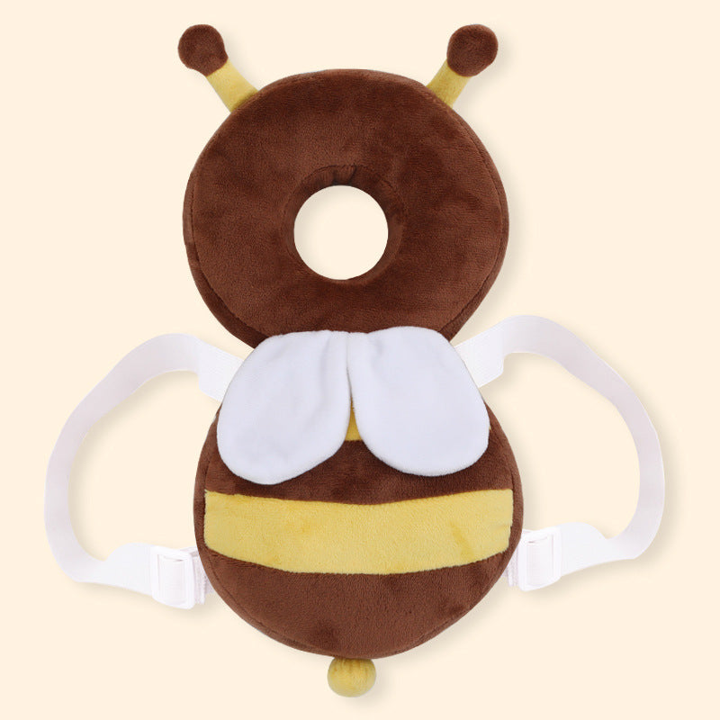 Baby walking headrest