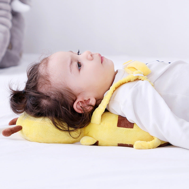 Baby walking headrest