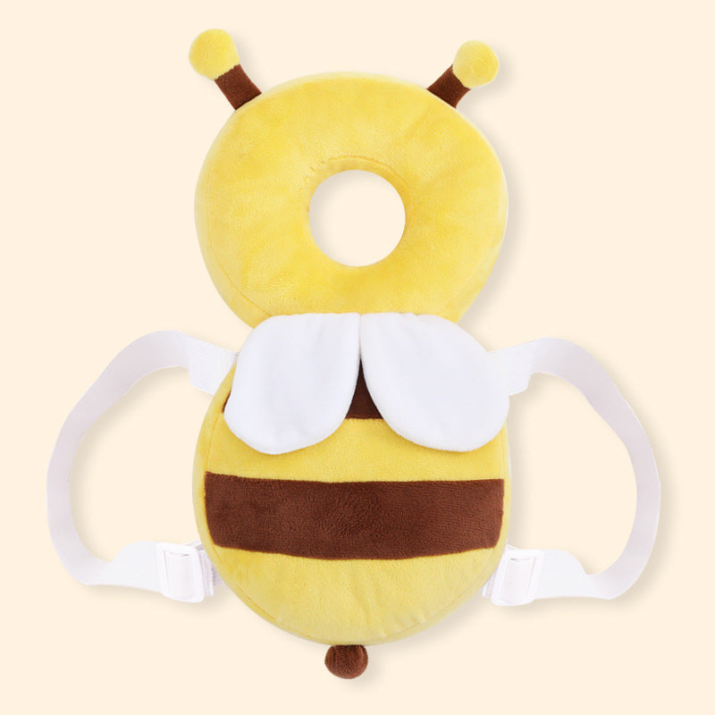 Baby walking headrest