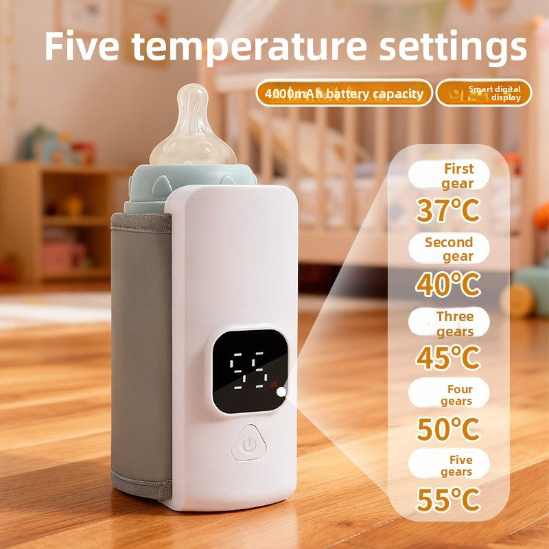 Portable USB Rechargeable Baby Bottle Warmer